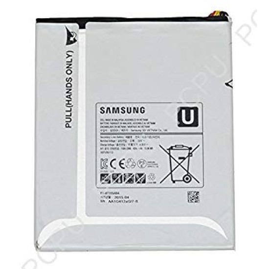 BATTERY SAMSUNG GALAXY TAB A SM-T350,T355 EB-BT355ABA BULK BATTERY SAMSUNG GALAXY TAB A SM-T350,T355 EB-BT355ABA BULK